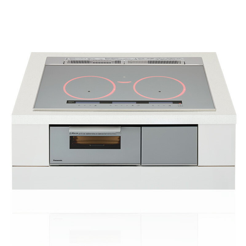 【12/1限定最大2000円OFFクーポン発行＆エントリーでP3倍！更に全商品ポイント3倍！】 パナソニック Panasonic IHクッキングヒーター ビルトインタイプ Bシリーズ シルバー KZ-B1T7S 幅75cm