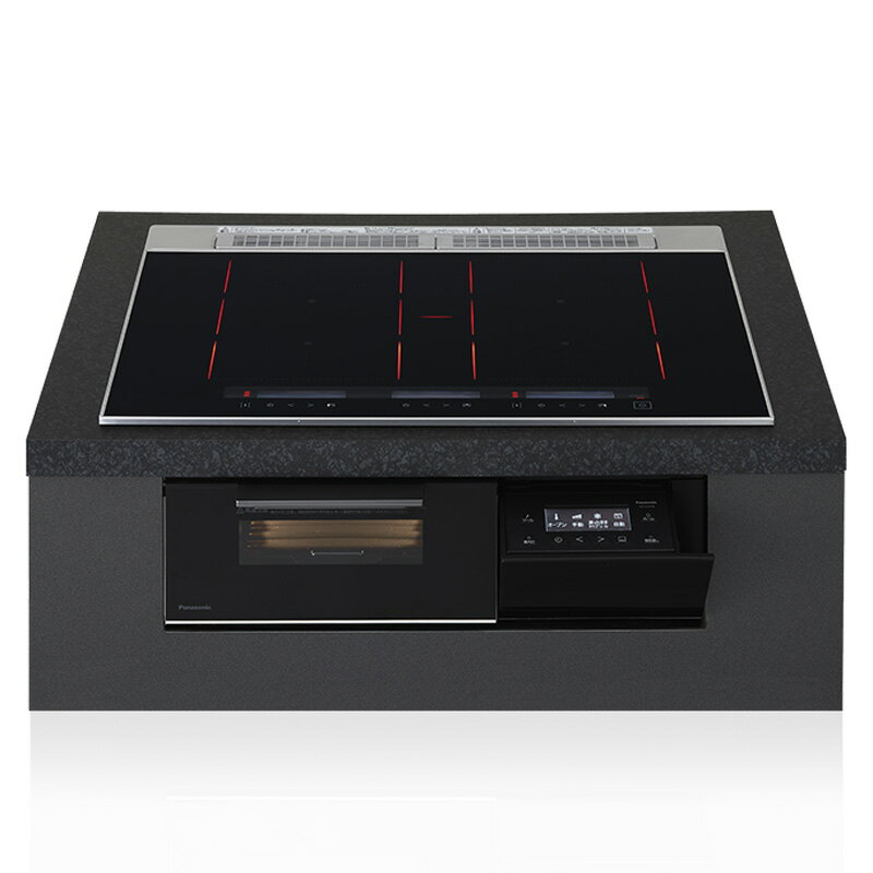 【12/1限定最大2000円OFFクーポン発行＆エントリーでP3倍！更に全商品ポイント3倍！】 パナソニック Panasonic IHクッキングヒーター ビルトインタイプ Sシリーズ ブラック KZ-S1F7K 幅75cm