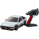 【9/5限定最大2000円OFFクーポン発行&エントリーでP4倍!更に全商品ポイント3倍!】 京商 KYOSHO 1/10 EP 2WD フェーザーD2 FZD2シリーズ レディセット トヨタ AE86 ホワイト 34501T1