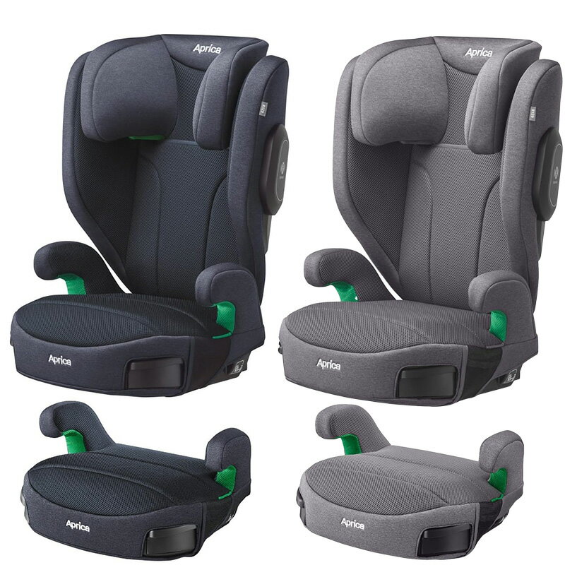 【11/18限定最大2000円OFFクーポン発行＆エントリーで最大ポイント4倍】 Aprica アップリカ ジュニアシート RideCrew AB ネイビー グレー