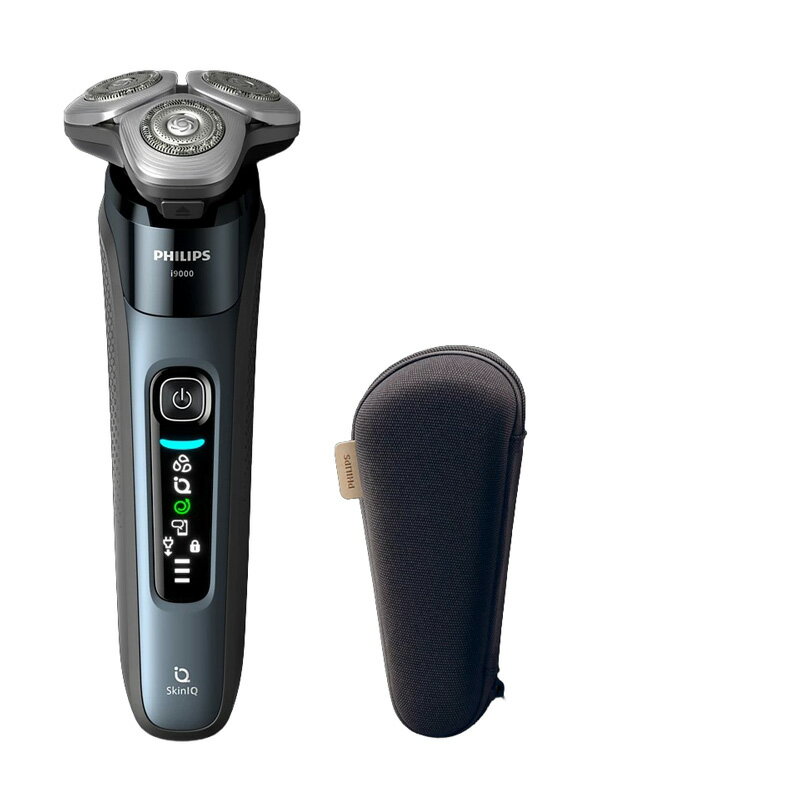 樂天商城 - Philips フィリップス i9000 X9001/05 ウェット＆ドライ電動シェーバー ピジョンブルー