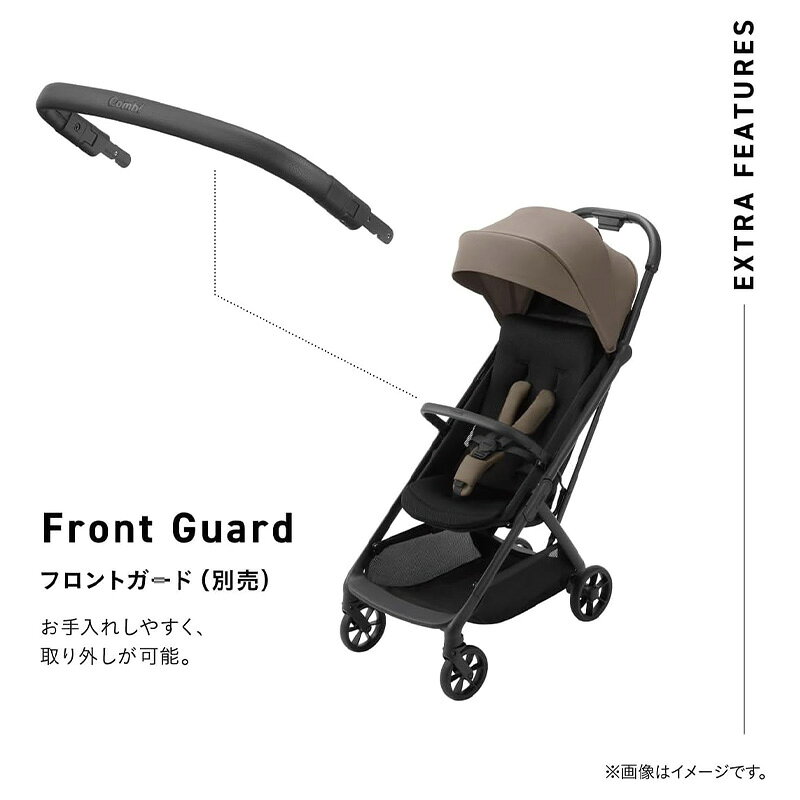 GBFT Onlineの【8/15限定最大2000円OFFクーポン発行＆エントリーでP4倍！更に全商品ポイント3倍！】 Combi コンビ auto N second BQ DG オートクローズ搭載コンパクト設計B型ベビーカー ダークグリーン｜アングル3