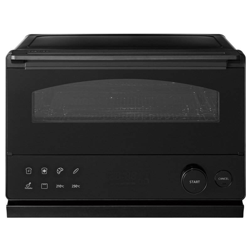樂天商城 - 【5/1限定最大2000円OFFクーポン発行＆エントリーでP3倍！更に全商品ポイント3倍！】 TOSHIBA 東芝 石窯ドーム オーブントースター HTR-D5B(K) 3Dドーム構造 ブラック