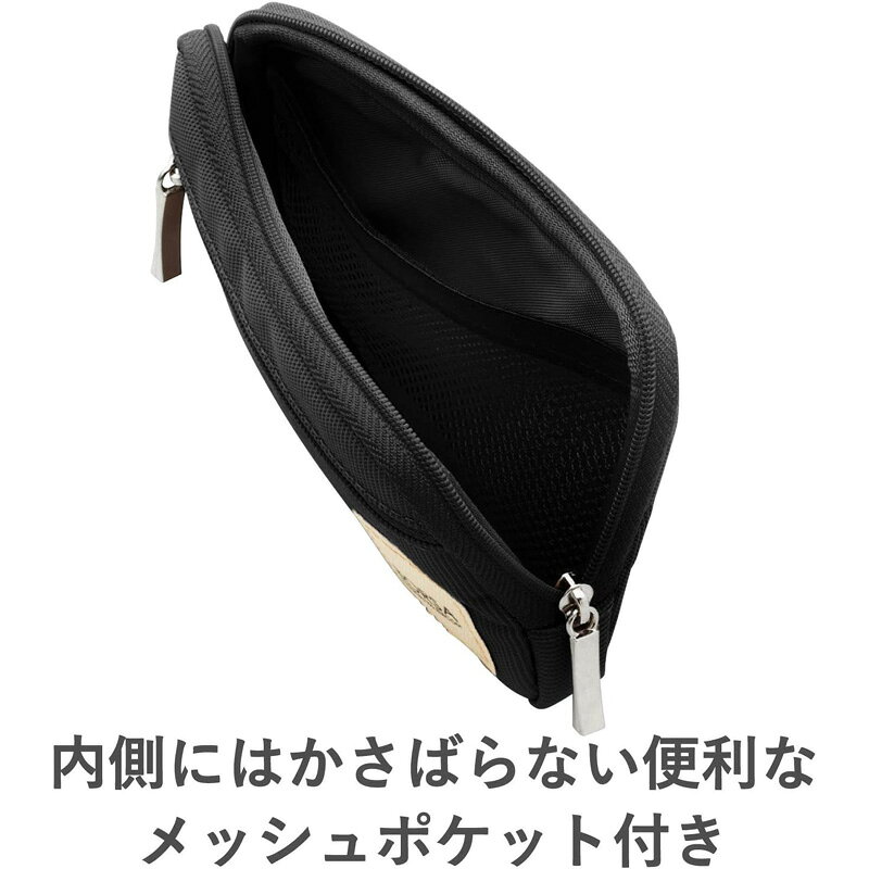 【7/18限定最大2000円OFFクーポン発行＆エントリーでP4倍！】 ELECOM エレコム ガジェットポーチ BMA-GP01BK スリム収納ポーチ BORSA バッグインバッグ ブラック gbft-ltd-10042428 GBFT Online サンプル画像3