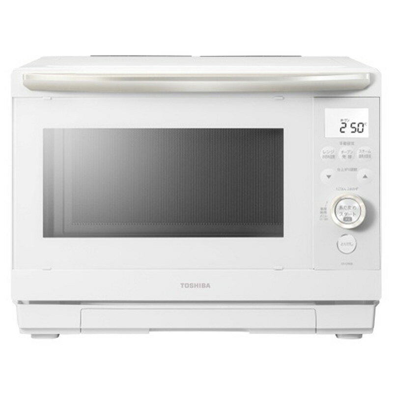 Rakuten - TOSHIBA 東芝 石窯ドーム ER-D90B-W 過熱水蒸気オーブンレンジ 26L ワイドフラット 1000W