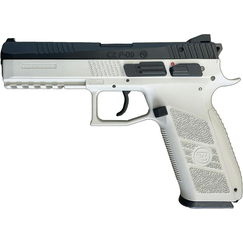 【6/20限定最大3000円OFFクーポン発行＆エントリーでP4倍！更に全商品ポイント3倍！】 HATCH Carbon8 CZ P09 Precision Version CB19 CO2ブローバック モデルガン グレーフレーム