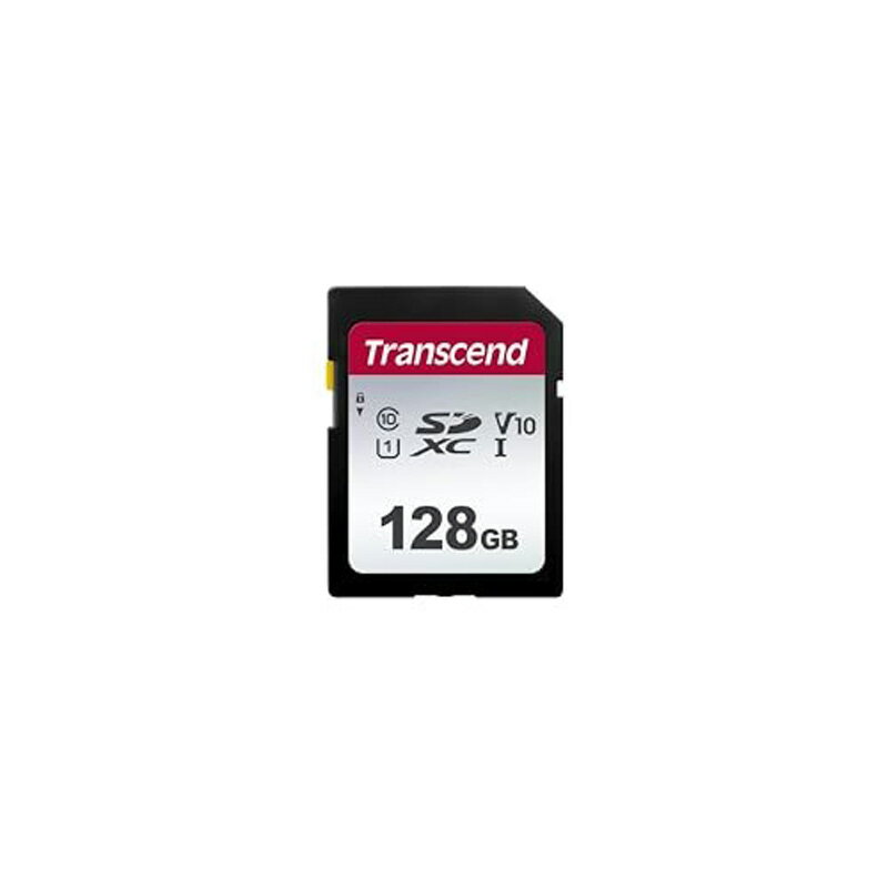 Rakuten - 【6/20限定最大3000円OFFクーポン発行＆エントリーでP4倍！更に全商品ポイント3倍！】 Transcend トランセンド TS128GSDC300S 128GB SDXCカード Class10 UHS-I U1 V10 高速メモリーカード