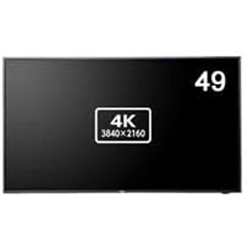 NEC MultiSync LCD-E498 49型 4K UHD パブリックディスプレイ