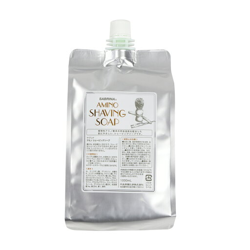 中央有機化学 サブリナ アミノシェービングソープ 1000ml 中央有機化学 サブリナ アミノシェービングソープ 1000ml