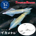 イカメタル イカ釣り ワイヤー チタンリーダー ワイヤー リーダー 100cm 2本入り 釣り糸 フィッシング 牙物バイトのラインブレイク スッテロスを防止 オ...