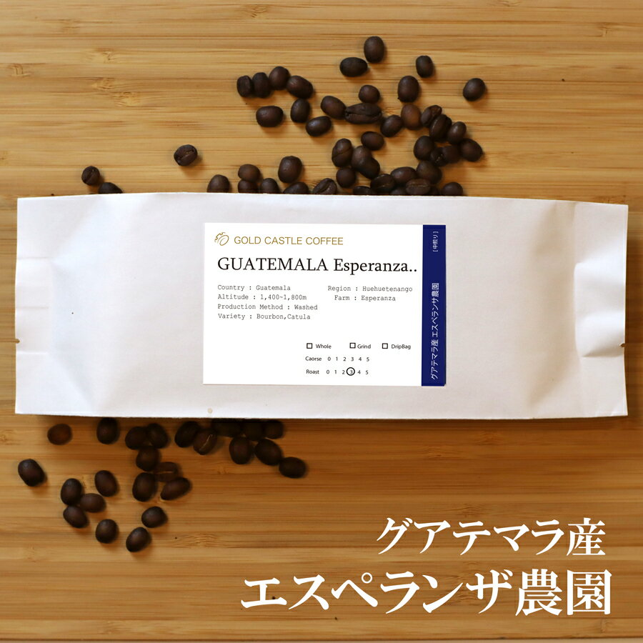 【200g グアテマラ産エスペランザ農園】リニューアル 約20杯分 送料無料【豆・粉選べます】コーヒー豆 トップスペシャルティコーヒー coffee 珈琲 バレンタインギフト　ホワイトデー格安通販　バレンタイン　人気　ランキング