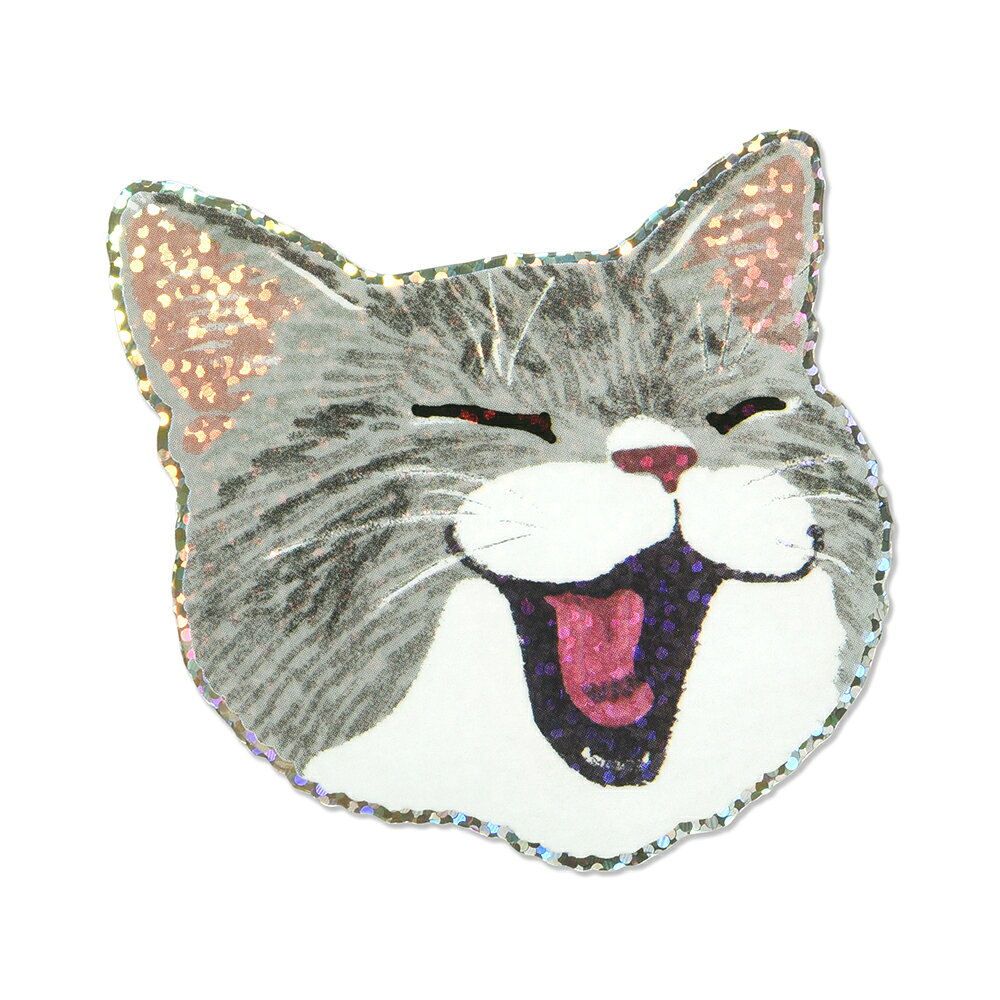 耐水耐光仕様ステッカー1枚入 | 猫顔 サバト...の紹介画像2