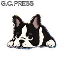 耐水耐光仕様ステッカー フレンチブルドッグ (100×70mm 1枚入)522-16【ジーシープレス 公式】 G.C.PRESS | 文房具 犬 ドック 動物 ...
