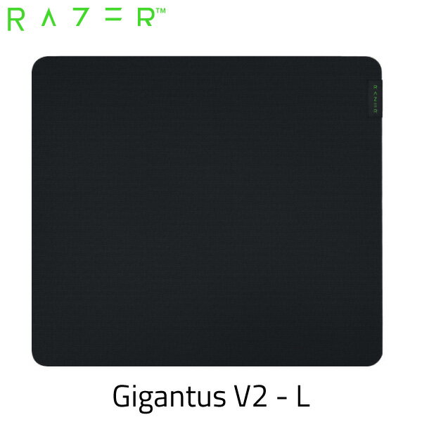 Razer公式 Razer Gigantus V2 マイクロウィーブクロスサーフェス ゲーミング マウスパッド L RZ02-03330300-R3M1 レーザー (ゲーミングマウスパッド)