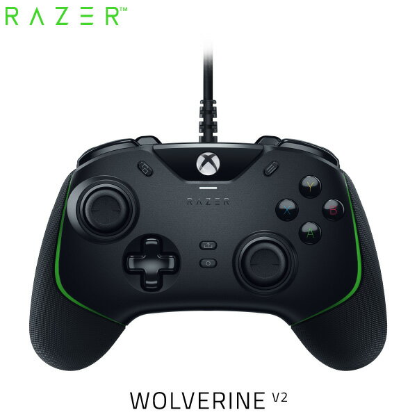 Razer公式 Razer Wolverine V2 Xbox Series X / S / One / PC (Windows 10) 対応 有線 ゲームパッド RZ06-03560100-R3M1 レーザー (ゲームコントローラー)