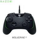 Razer公式 [あす楽対応] Razer Wolverine V2 Xbox Series X / S / One / PC (Windows 10) 対応 有線 ゲームパッド # RZ06-03560100-R3M1 レーザー (ゲームコントローラー)