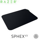 Razer公式 Razer Sphex V3 ポリカーボネート製 超薄型 ハードタイプ ゲーミングマウスパッド Sサイズ RZ02-03820100-R3M1 レーザー (ゲーミングマウスパッド)