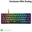 Razer公式 Razer Huntsman Mini Analog 英語配列 有線 アナログオプティカルスイッチ搭載 コンパクトゲーミングキーボード # RZ03-04340100-R3M1 レーザー (キーボード)