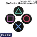 PALADONE Metal Coasters V3 / PlayStation (TM) 公式ライセンス品 # MSY4134PSV3 パラドン