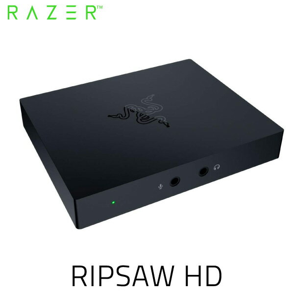 Razer公式 Razer Ripsaw HD 4K 60FPS フルHD パススルー HDMI 2.0 / USB 3.0 接続 キャプチャーカード # RZ20-02850100-R3M1 レーザー (ビデオ入出力・コンバータ)