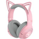 Razer Kraken Kitty V2 BT Bluetooth 5.2 CXڑ CeBOGtFNg Ή lR~~ Q[~O wbhZbg Quartz Pink # RZ04-04860100-R3M1 [U[ (wbhZbg Cz}CNEBluetooth)