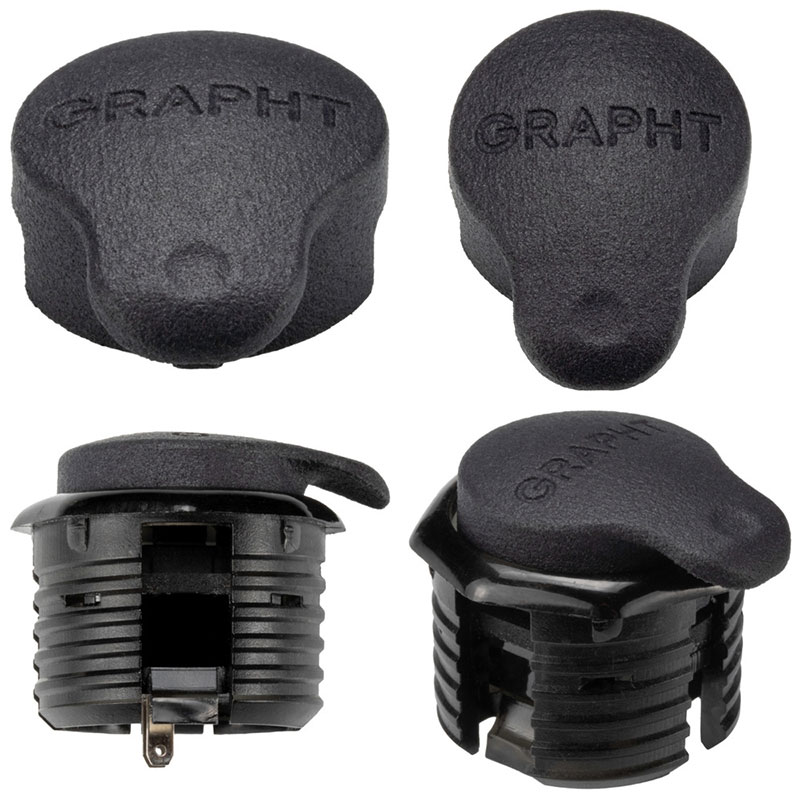 GRAPHT公式 Team GRAPHT クイックアクションボタンキャップ30 TYPE D for GamerFinger # GRT036-GF30-TPD チームグラフト (アーケードコンローラーアクセサリ) [G09]