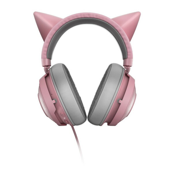 【特別限定価格★セール】 Razer Kraken Kitty USB ライティングエフェクト 対応 ネコミミ ゲーミング ヘッドセット Quartz Pink # RZ04-02980200-R3M1 レーザー (ヘッドホン) ピンク 猫耳 ネコミミ [限定数]