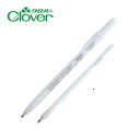 アイロンチャコペン 白 替芯付 Clover クロバー クローバー 24-423 チャコ アイロン チャコペン 白 替え芯付 しるし付け しるし 図案 製図 マーカー