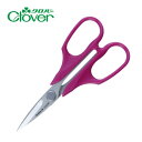【最大700円OFFクーポン:スーパーSALE限定】パッチワークはさみ ボルドー130 13cm Clover クロバー クローバー 36-085 本革サック付...
