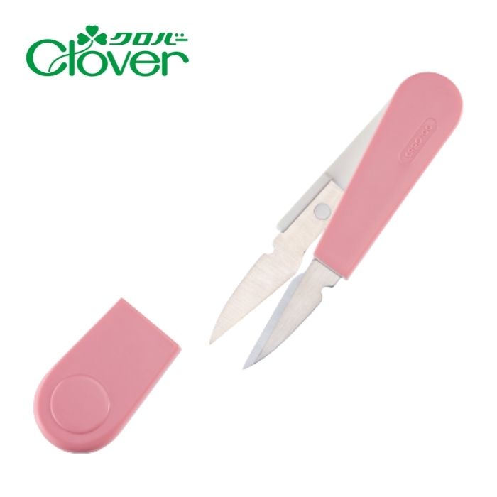 【最大1500円クーポン：2/4 20時〜2/10】糸切はさみ キャポ 100 ピンク 10cm 36-391 クロバー Clover ..