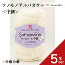 【5玉セット】 ハマナカ ソノモノアルパカウール<中細>