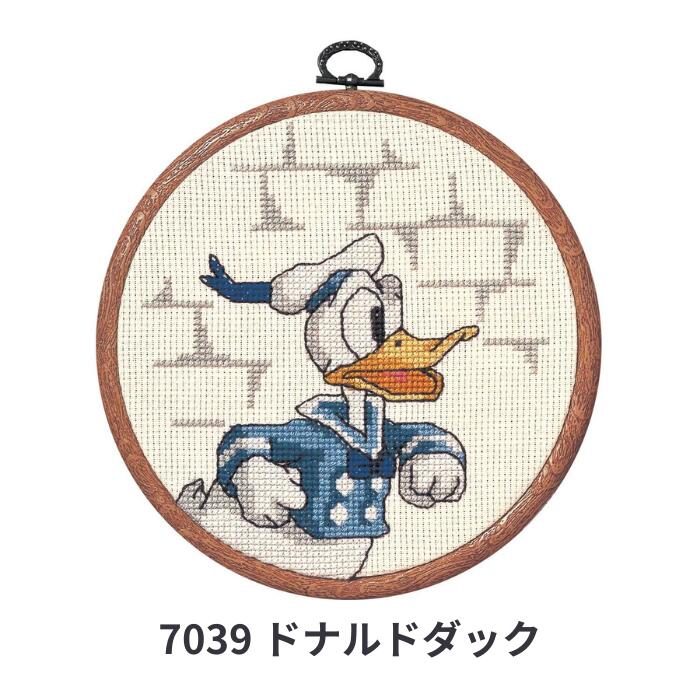 ディズニー クロスステッチ フープキット オリムパス 刺繍 刺しゅう 刺繍キット 刺...