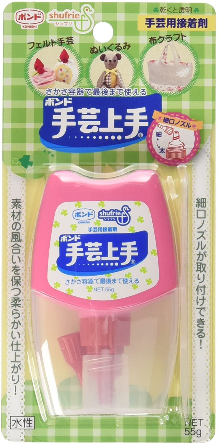 【最大1500円クーポン配布：マラソン限定】ボンド手芸上手 手芸用 接着剤 4882 コニシ 小西 補修 手芸 裁縫