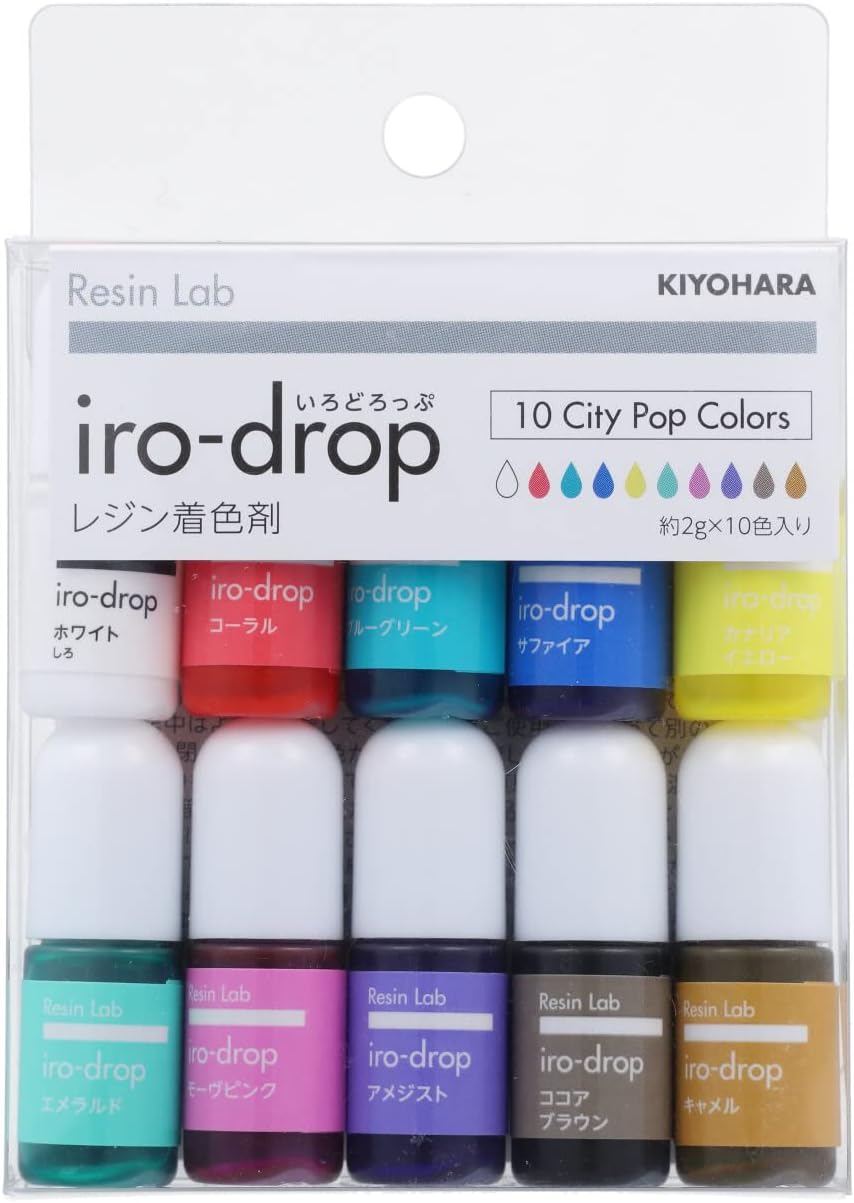 ǂ10FZbg3 KIYOHARA Resin Lab W{ iro-drop ǂ W F 10FZbg VeB|bvJ[ RLID10S-3