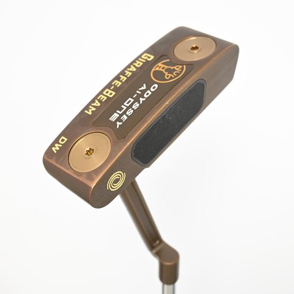 【中古】オデッセイ　AI-ONE　Ai-ONE GIRAFFE-BEAM DW パター スチールシャフト　【33】シャフト：スチールシャフトCランク　フレックス計測項目外　男性用 メンズ用　右用