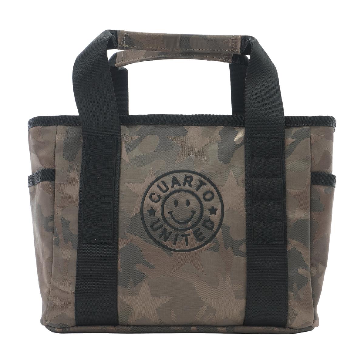 クアルトユナイテッド　CUARTO UNITED　迷彩／星柄 スマイルカートバッグ