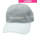 ビバハート VIVA HEART リネン風キャップ レディス