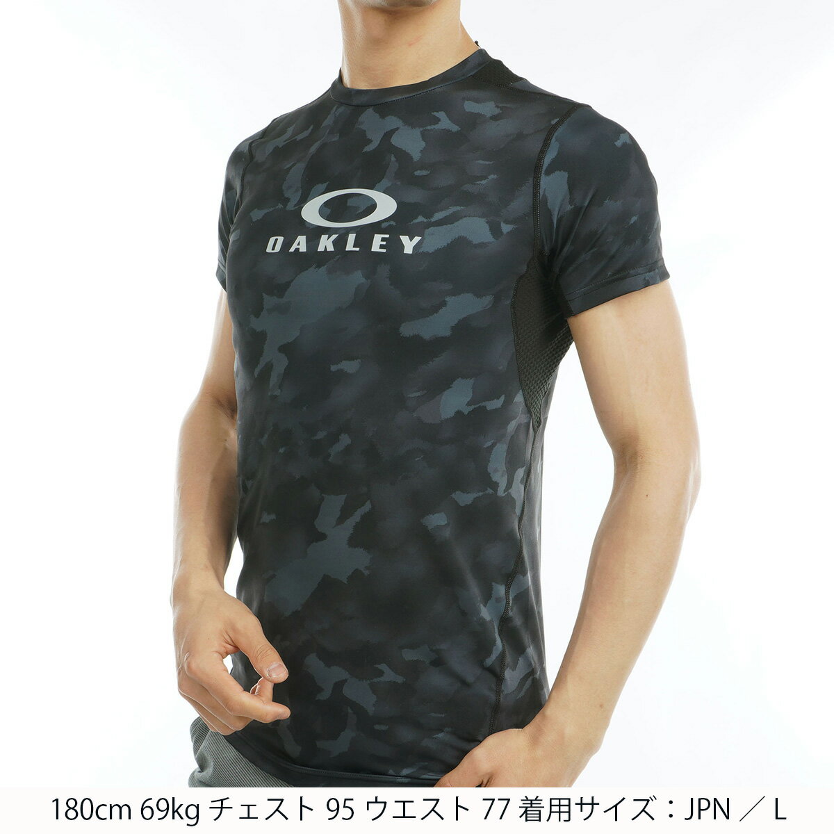 オークリー　OAKLEY　TECHNICAL 3.0 ストレッチ クルーネック半袖アンダーシャツ