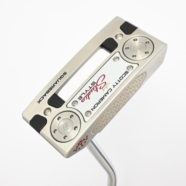 【中古】スコッティキャメロン　SCOTTY CAMERON　スタジオスタイル スクエアバック(2025) パター スチールシャフト　【34】シャフト：スチールシャフトCランク　フレックス計測項目外　男性用 メンズ用　右用