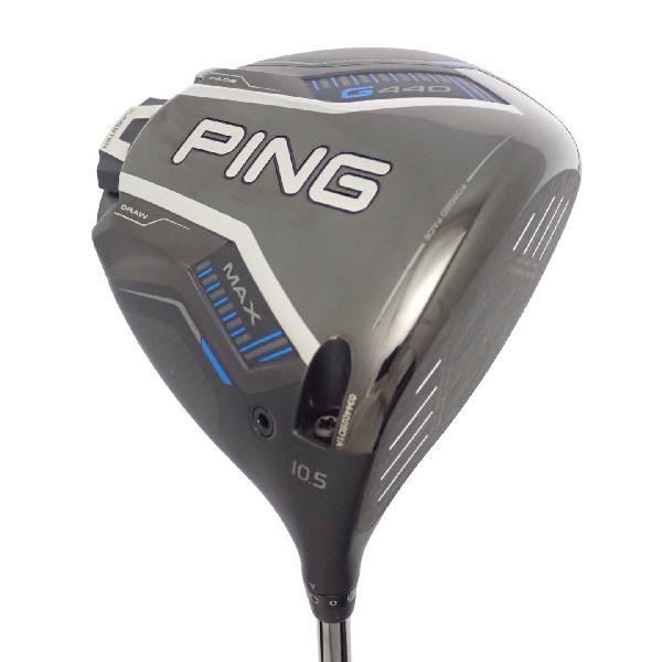 球杆（男用） - 【中古】ピン　G440　G440 MAX ドライバー PING TOUR 2.0 CHROME 65　シャフト：PING TOUR 2.0 CHROME 65Bランク　フレックスS　男性用 メンズ用　右用