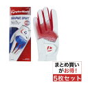 テーラーメイド Taylor Made グラフィック スポーツ グローブ 5枚セット