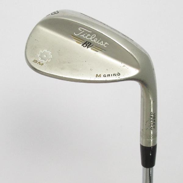 【中古】タイトリスト　Vokey　Vokey SM5 ゴールドニッケル M GRIND ウェッジ Dynamic Gold　【58-08】シャフト：Dynamic GoldDEランク　フレックスS200　男性用 メンズ用　右用
