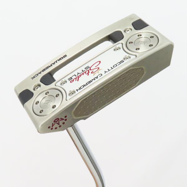 【中古】スコッティキャメロン　SCOTTY CAMERON　スタジオスタイル スクエアバック(2025) パター スチールシャフト　【34】シャフト：スチールシャフトBCランク　フレックス計測項目外　男性用 メンズ用　右用