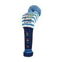 ブルーティーゴルフ BLUE TEE GOLF カリフォルニアストライプニット ヘッドカバー DR用