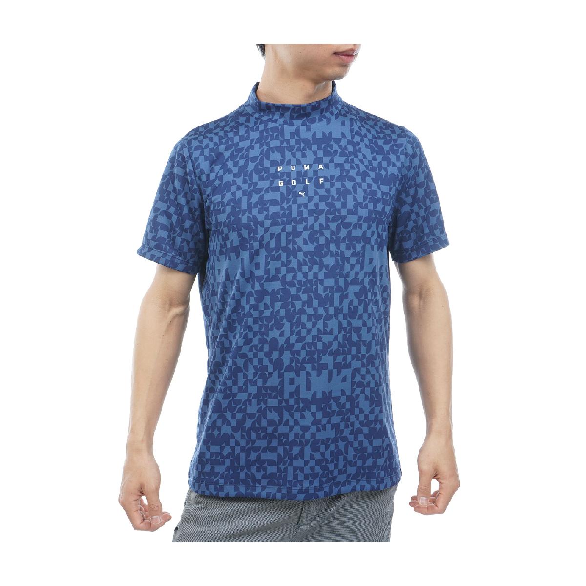 PUMA - プーマ　PUMA　PB GRAPHIC 半袖モックネックシャツ