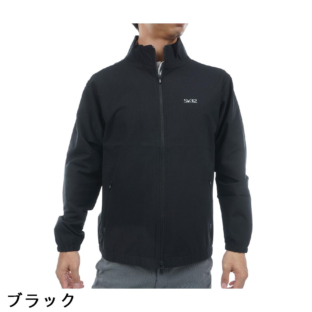 エスワイサーティトゥ バイ スウィートイヤーズ　SY32 by SWEET YEARS　ストレッチ ダブルウーブン ドットエア ジャケット