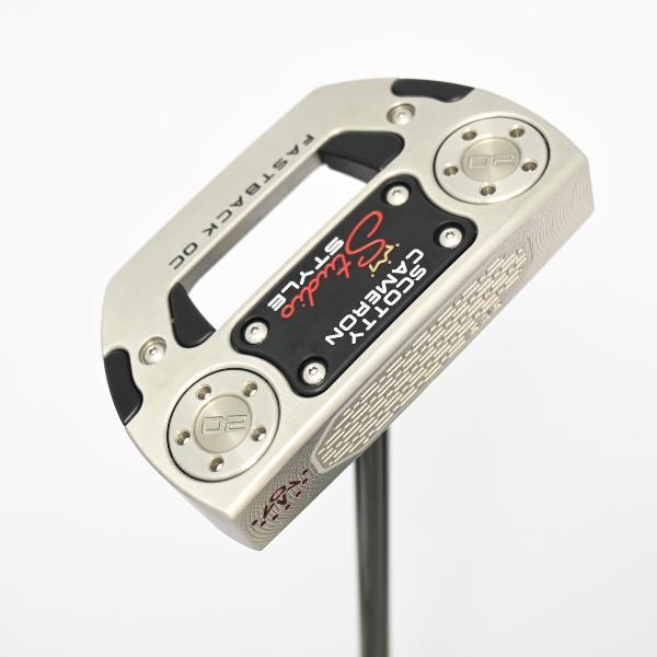【中古】スコッティキャメロン　SCOTTY CAMERON　スタジオスタイル ファストバック OC パター スチールシャフト　【33】シャフト：スチールシャフトBランク　フレックス計測項目外　男性用 メンズ用　右用