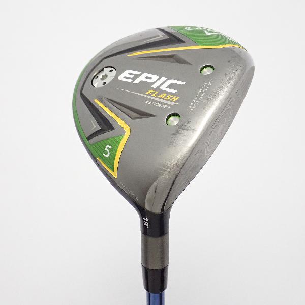 乐天商城 - 【中古】キャロウェイゴルフ　EPIC　エピック フラッシュ STAR フェアウェイウッド Diamana TB60　【5W】シャフト：Diamana TB60CDランク　フレックスSR　男性用 メンズ用　右用