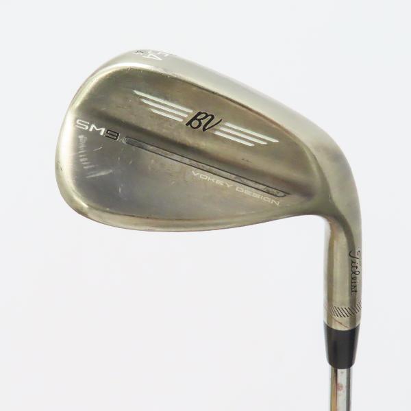 タイトリスト　Vokey　ボーケイ SM9 BRASHED STEEL ウェッジ BV105　シャフト：BV105CDランク　フレックス設定無　男性用 メンズ用　右用