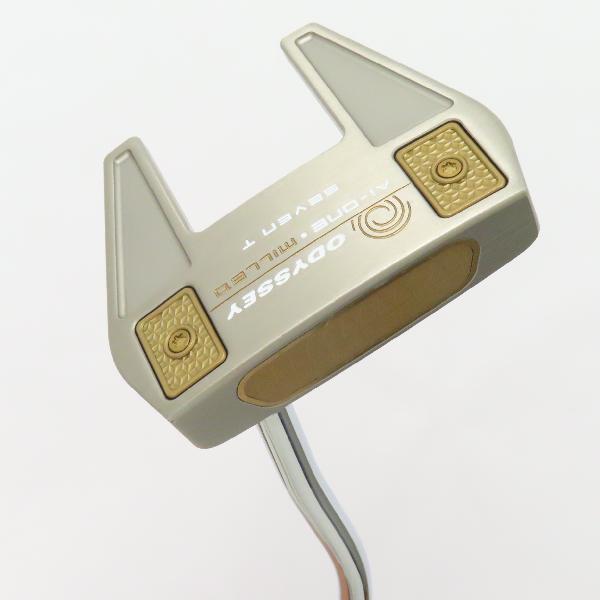 【中古】オデッセイ　AI-ONE MILLED　Ai-ONE MILLED SILVER SEVEN T DB パター スチールシャフト　【34】シャフト：スチールシャフトCランク　フレックス計測項目外　男性用 メンズ用　右用